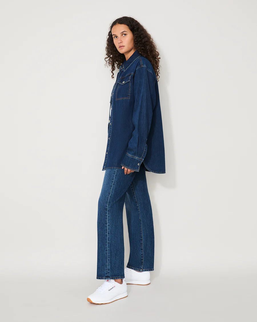 Jac and Mooki Essential Denim Shirt