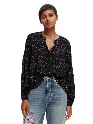 Scotch & Soda Pintuck Blouse