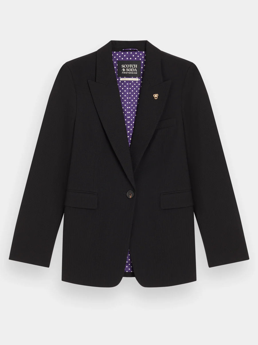 Scotch & Soda Single Breasted Tailored Blazer