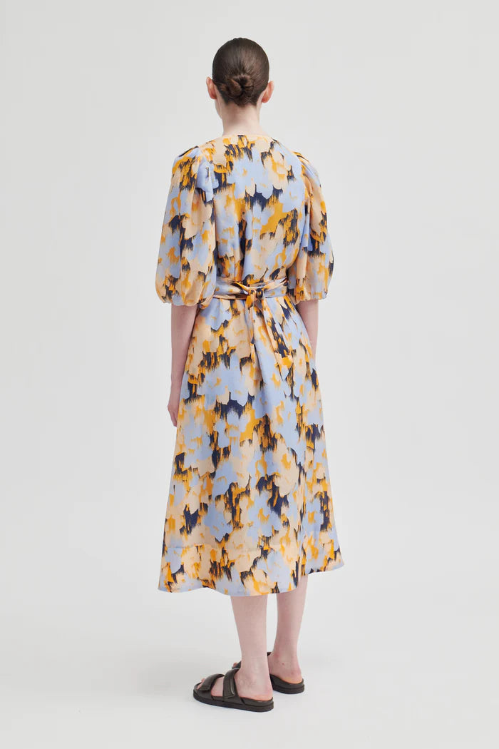 Second Female Marigold Wrap Dress