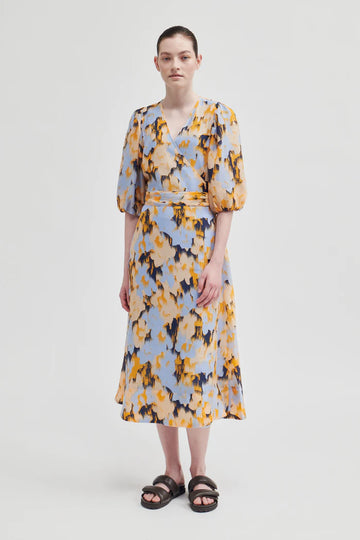 Second Female Marigold Wrap Dress