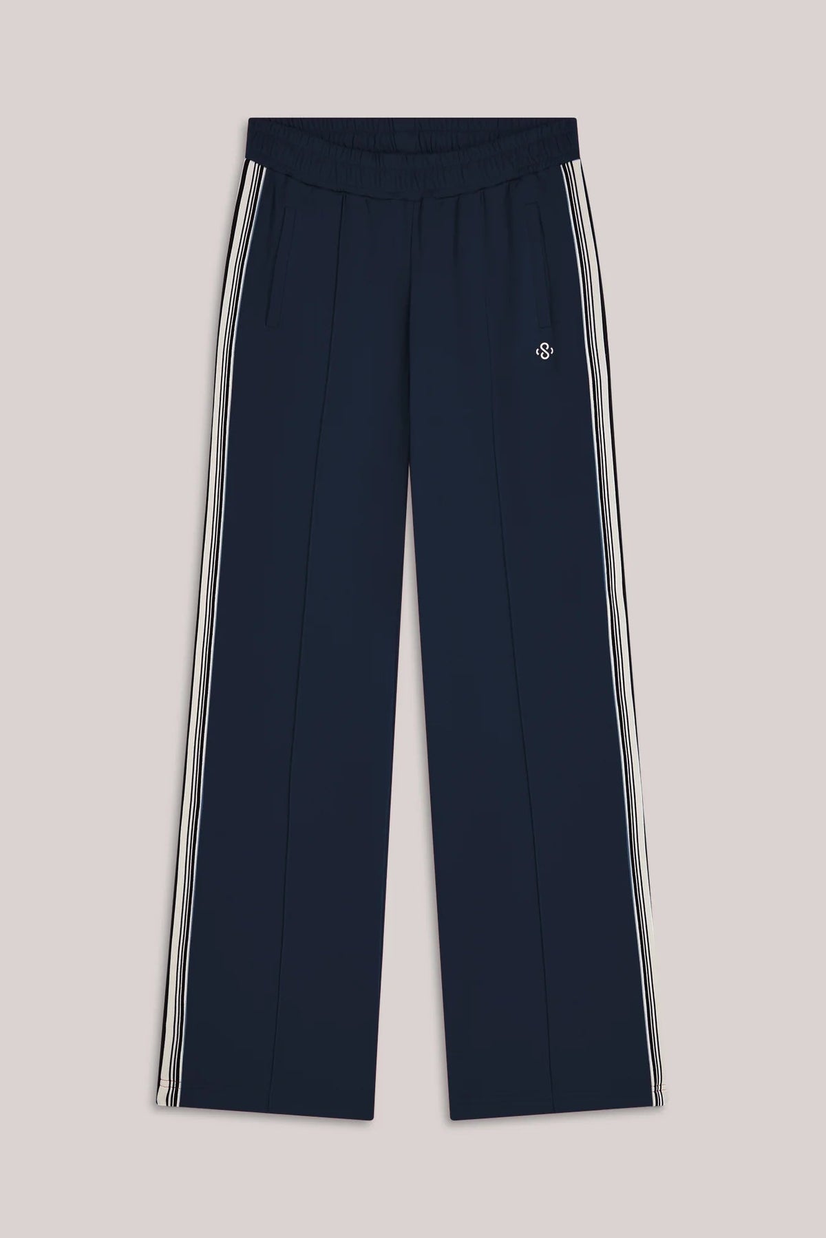 Summum Sporty Track Pant with Pintuck - Navy