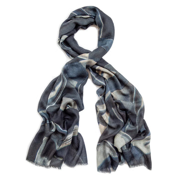 GOOD & CO The Water Cans Skinny Wool Scarf