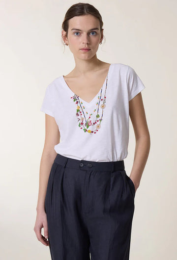 Leon & Harper Tonton Spriing Tee Shirt - White
