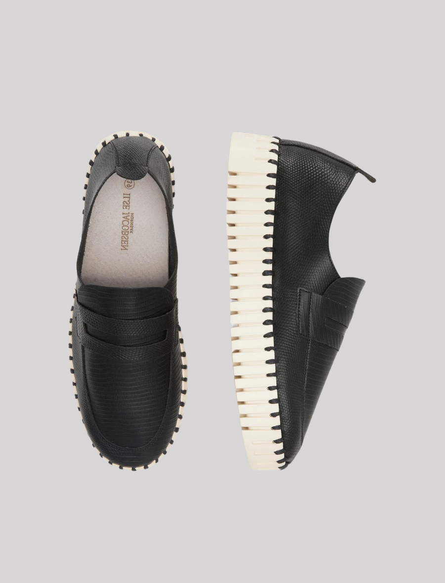 Ilse Jacobsen Tulip Loafer Black