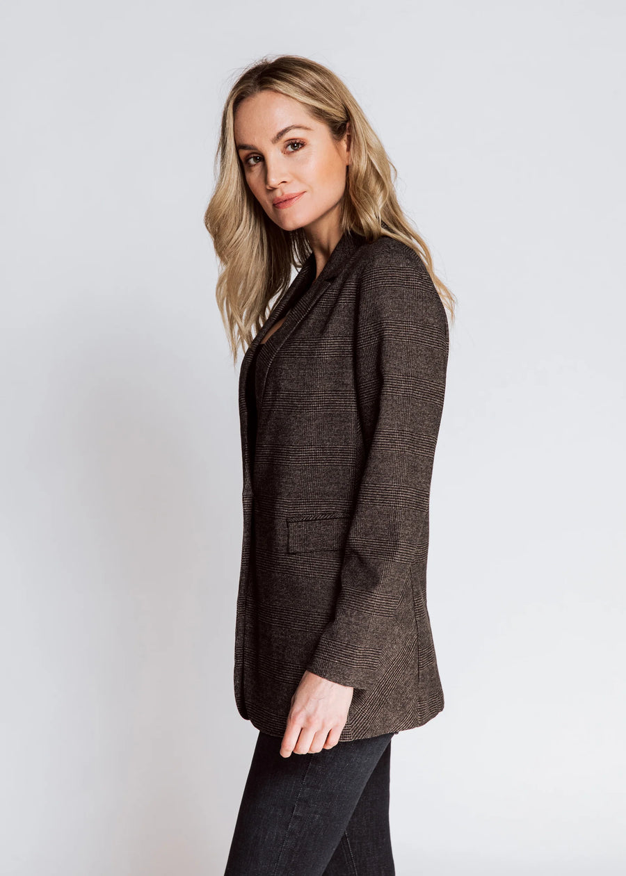 Zhrill Ellie Blazer Brown