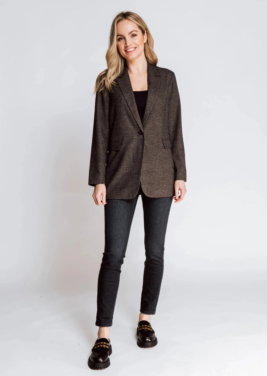 Zhrill Ellie Blazer Brown