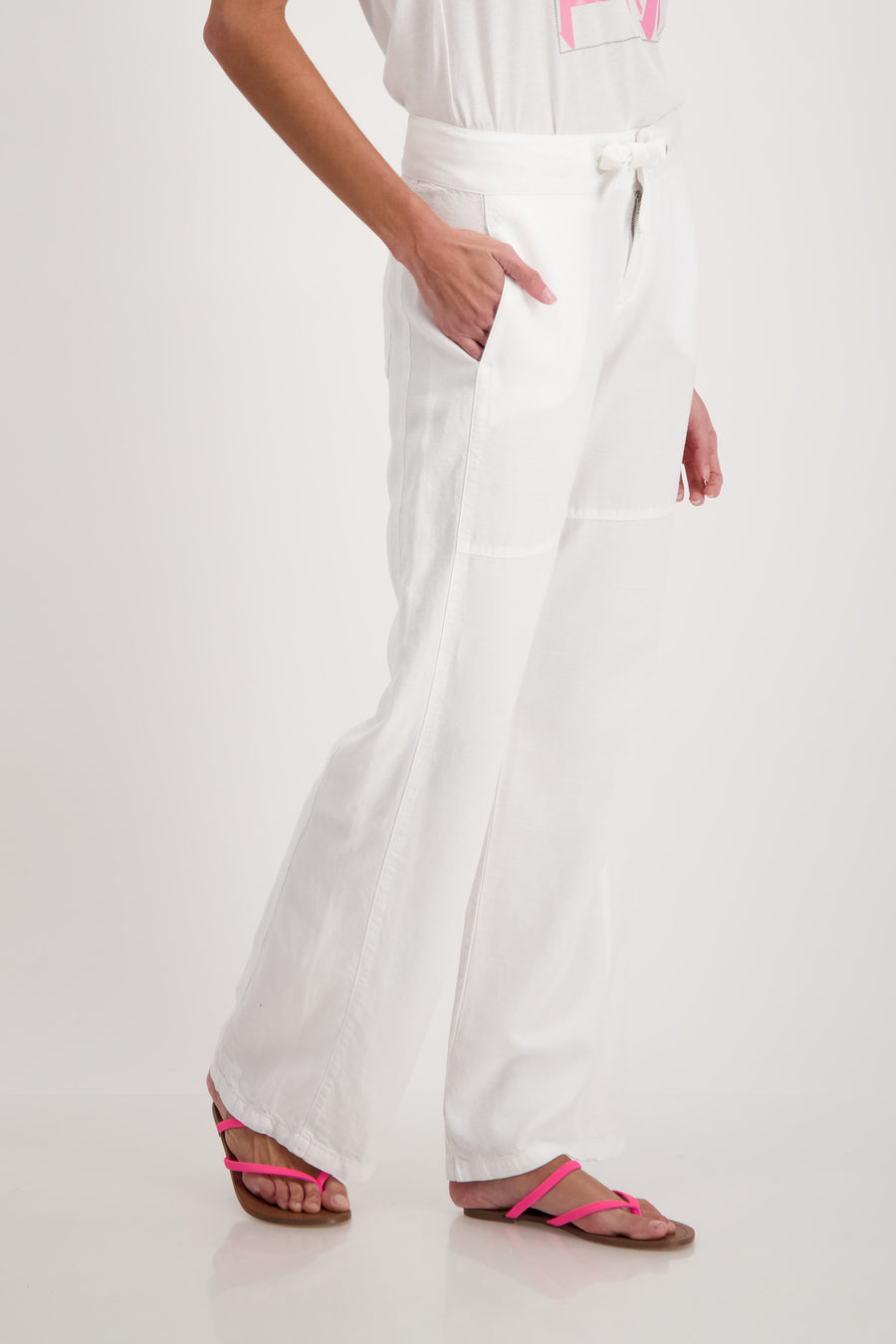 Monari Lyocell Mix Trousers