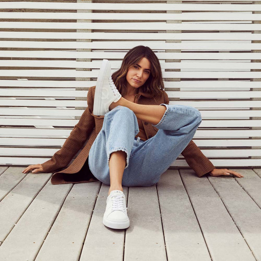 Loci Reed white sneaker