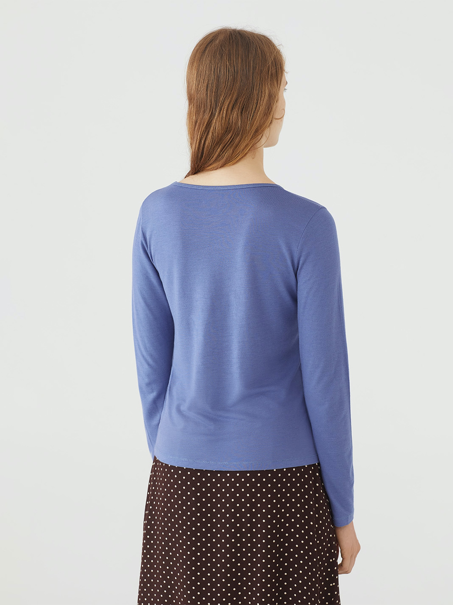 Nice Things Basic Wool T-Shirt