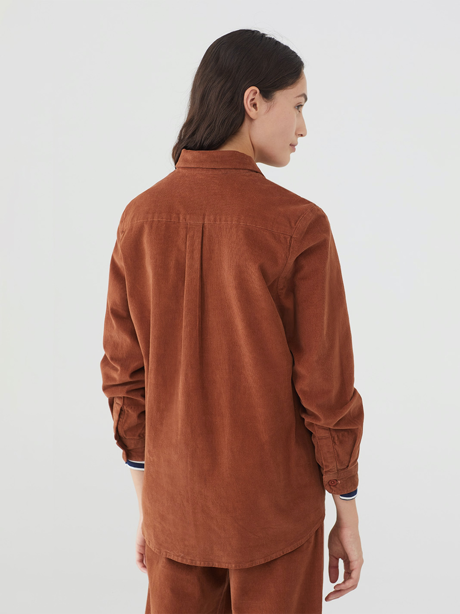Nice Things Over Micro Corduroy Shirt
