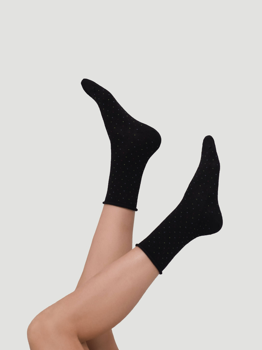 Nice Things Multicolour Polka Dot Socks