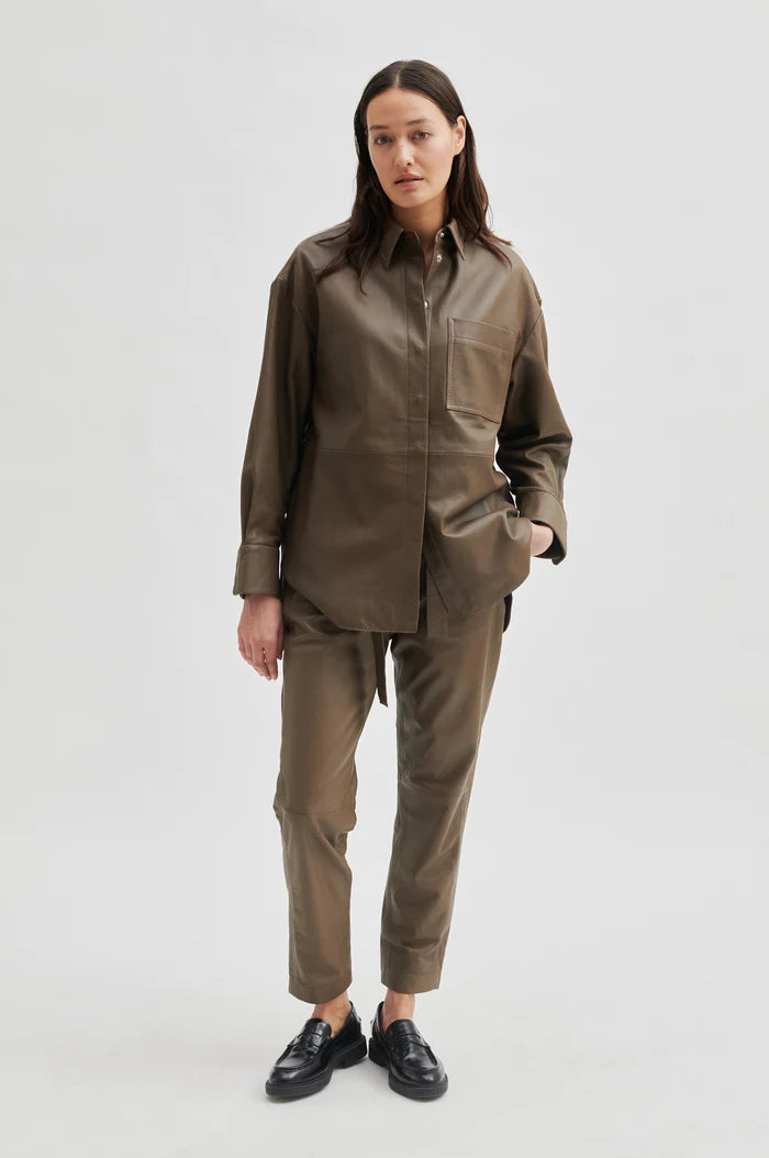 Second Female Lindie Leather New Trousers