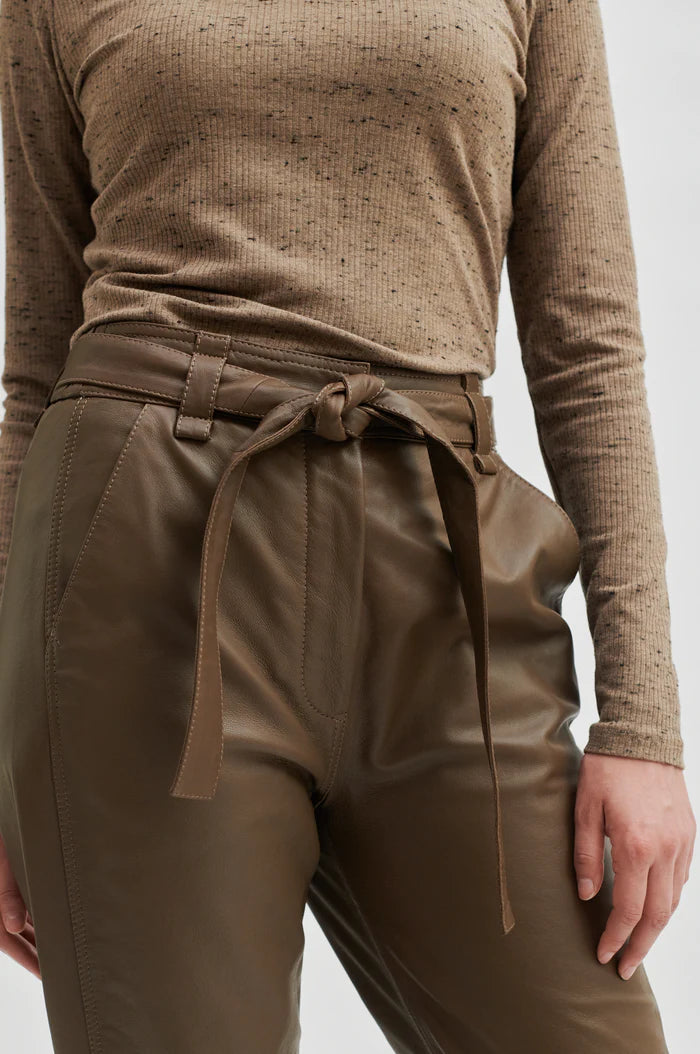 Second Female Lindie Leather New Trousers