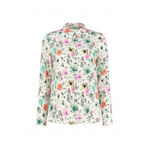 Pom Amsterdam Mila Flower Confetti blouse